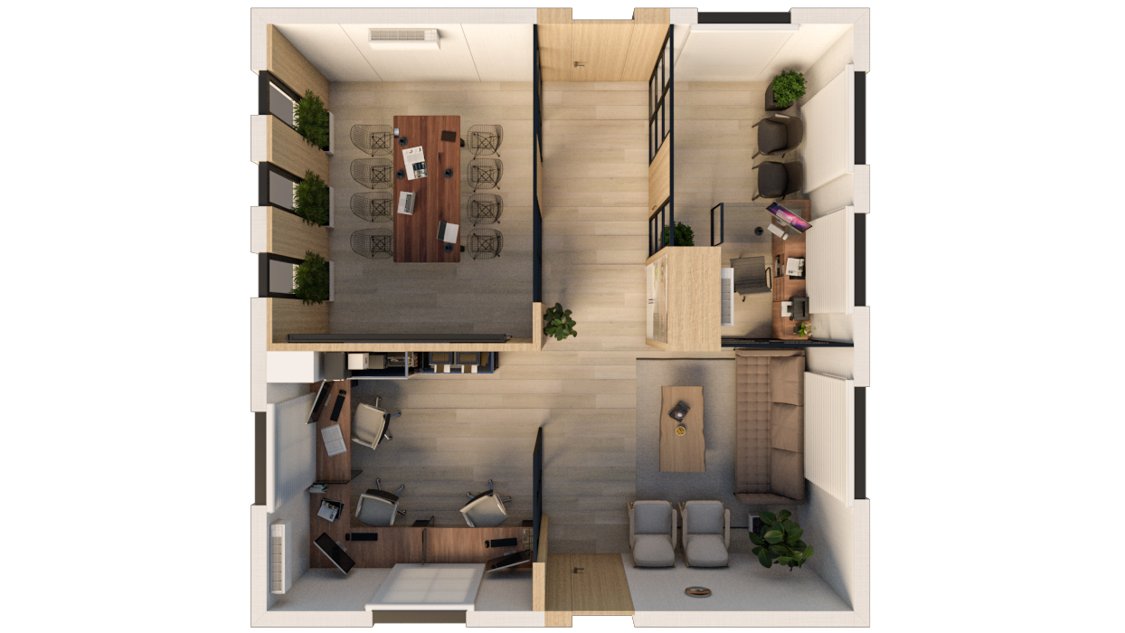 Ricafranca Architecture studio materials and workspace